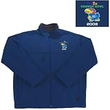 Kansas Jayhawks NCAA 2008 Orange Bowl Explorer Fleece Jacket (Dark Royal)