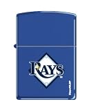 Zippo Lighter MLB Tampa Bay Rays Blue Matte