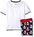 Hatley Boys' Little 2 Piece Tee and Terry Short Set