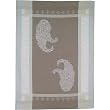 Provence Paisley Motif Kitchen Jacquard Tea towel with woven design French import