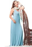 Jessica London Plus Size Stretch Knit Maxi Dress