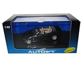 2007 BMW 3 Series Convertible Monaco Blue Diecast Model Car 1/43 Autoart
