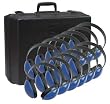 Califone International 2800Bl-12 Listening First Headphone Pack - Blue Color
