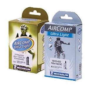 Michelin C5 AirCOMP Ultralight Butyl MTB/Comfort Bike Tube - 26 x 1.1/2.15 - 40mm Presta - 20261