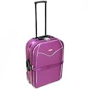 Borderline Small 20 Inch Cabin Size Suitcase (Plum)