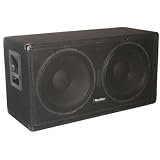 215 Bass Guitar Speaker Cabinet 2x15 PA DJ 600 Watts Dual - B001BAJ14O
