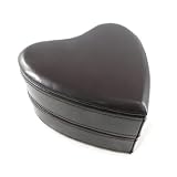 Coffret &agrave; Bijoux Cuir "Love" Marron