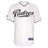 MLB San Diego Padres Replica Home Jersey,White (Medium)