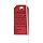 Brady 86453 5-3/4" Height, 3" Width, B-852 Reusable Dura-Tag, Black On Red Color Scaffolding Tags (Pack Of 10)