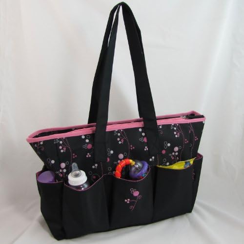 Diaper Bags (Black & Pink)