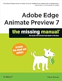Adobe Edge animate preview 7 : the Missing Manual