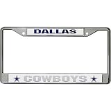 Rico Dallas Cowboys Chrome License Plate Frame