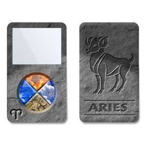 Apple iPod Classic用保護シール【Zodiac - Aries】