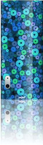 Skinit Protective Skin for iPod Nano 5G (Circles - Aquatic Blue )