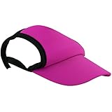 PlayaPup Sun Protective Dog Visor, Fuchsia, XX-Small