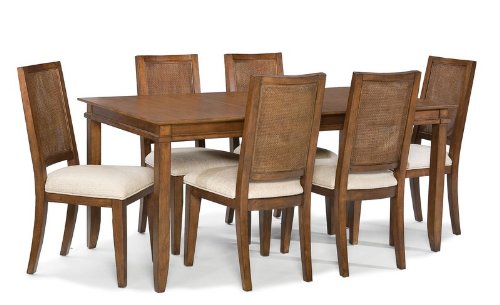 7pc Dining Table and Mahogany Finish