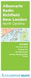 Champion Maps Albemarle/ Badin/ Richfield/ New London, North Carolina