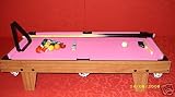 Pink Chic Mini Pink Pool Table