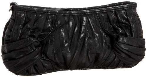 SR SQUARED by Sondra Roberts Pleated Clutch/Wristlet