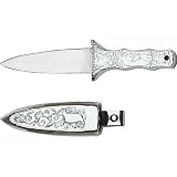 SZCO Supplies Silver Boot Knife