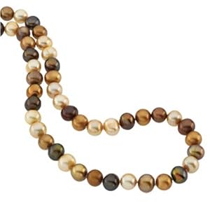 72 Inch Freshwater Dyed Chocolate Cultured Pearl Rope