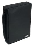 Fish Fabric Large Black Bible Cover