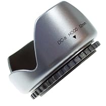 Mennon DC-s 52 Screw Mount 52mm Flower Lens Hood, Silver