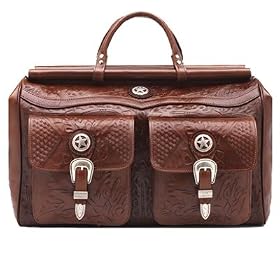 American West Mahogany Oakleaf Single Compartment Duffel Bag