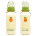 Green To Grow 2 Baby Bottle 10oz regular neck