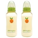 Green To Grow 2 Baby Bottle 10oz regular neck