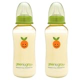 Green To Grow 2 Baby Bottle 10oz regular neck