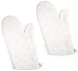 NEW, 13-Inch Terry Cloth Oven Mitt, Oven Mitts, Heat Resistant to 600° F, Set of 2