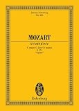 Symphony No.41 in C Major, K. 551 Jupiter. Miniature Score