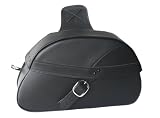 ALC Saddlebags 6234-04 Auburn Global Series Vinyl Plain Blaze Saddlebag - Pair