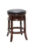 Boraam Magellan 24 Swivel Counter Stool in Brandy