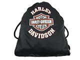 Licensed Harley Davidson Nylon Drawstring Backpack