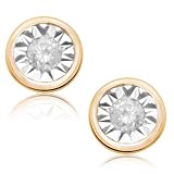 10k White or Yellow Gold Diamond Stud Earrings (1 7 cttw, I-J Color, I3 Clarity)