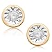 10k White or Yellow Gold Diamond Stud Earrings (1/7 cttw, I-J Color, I3 Clarity)