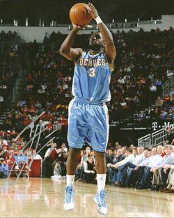 Ty Lawson Autographed Denver Nuggets 8x10 Photo