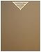 200 Sheets Chipboard 46pt (Point) 8 X 10 Inches Heavy Weight Frame|Photo Size .046 Caliper Thick Cardboard Craft|Packing Brown Kraft Paper Board