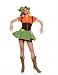 Sexy Female Wizard Of Oz Scarecrow Costume - SMALL