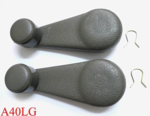 02 - 12 Isuzu Npr D Max Holden Rodeo Pair Window Crank Handle Winder Light Grey