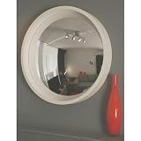 Pazzo 27 Convex Wall Mirror Color: Flat Black
