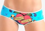 Ed Hardy - ED HARDY #1026 CE ETERNAL LOVE TILED BOYSHORT