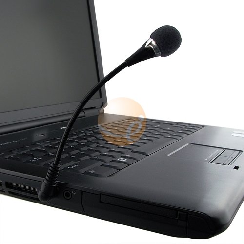 Mini 3.5mm Flexible Microphone for PC/Laptop/Skype