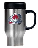 NHL Colorado Avalanche Stainless Steel Travel Mug - Primary Logo