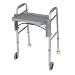 Drive Medical Deluxe Folding Walker Tray, Gray, 16" x 12"