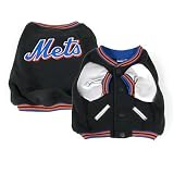 New York Mets Dog Baseball Jacket Coat - Varsity Style - Size XS