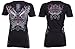 Rebel Saints AFFLICTION Women T-Shirt SOFT STEEL Cross Biker UFC Sinful