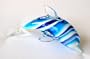 Multi-blue Layered Glass Dolphin - Nice Gift Idea! New